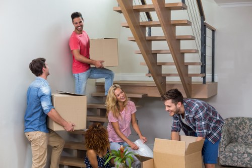 House movers planning a residential move in Yiewsley