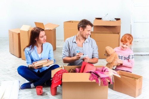 Furniture pick-up service for a home in Yiewsley