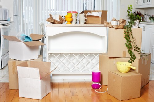 Professional removals vehicle supporting a Yiewsley relocation
