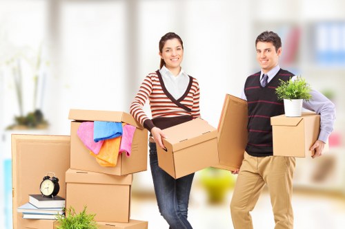 Professional packing service for a Yiewsley home move