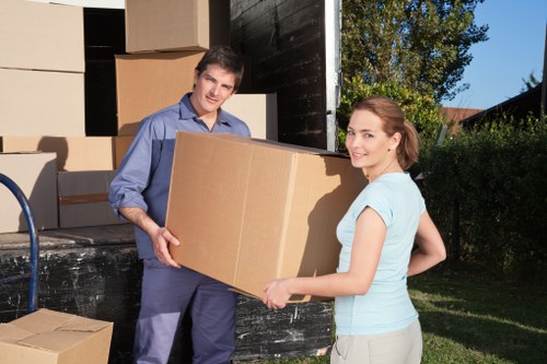 Local driver handling bulky item collection near Yiewsley homes